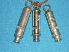 Vintage WW2 Whistle 1943 J Hudson & Co Birmingham Scout Master ACME & A.R.P.