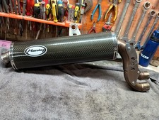 Ducati S4R Marving Stainless Steel /Carbon  Exhaust and Link Pipe.