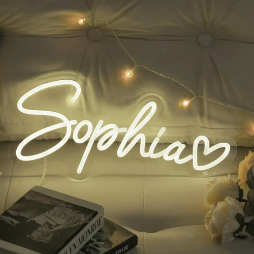 Custom neon sign personalized - custom,