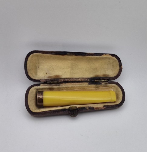 Antique 9ct gold cheroot - antique,