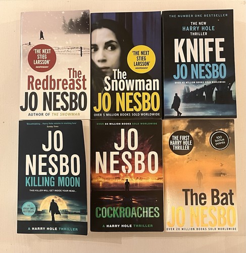 Nesbo paperback book bundle - nesbo,
