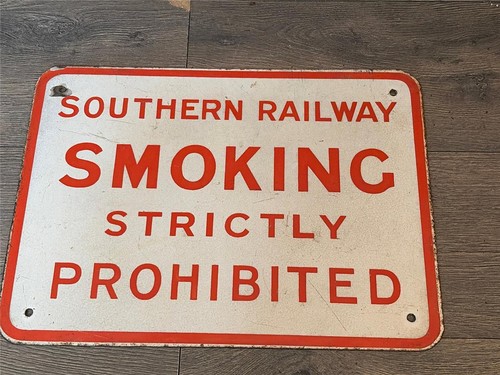Southern railway enamel - railway,