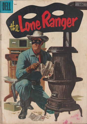Dell comics the lone - lone, ranger