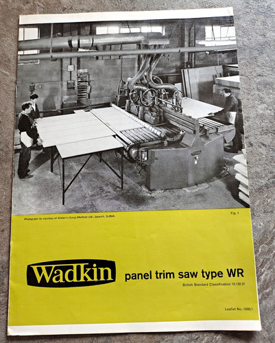 Wadkin panel trim - trim, wr