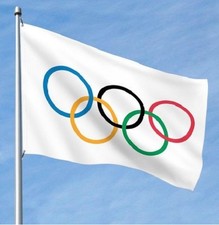 3X5 OLYMPICS FLAG BANNER 100D