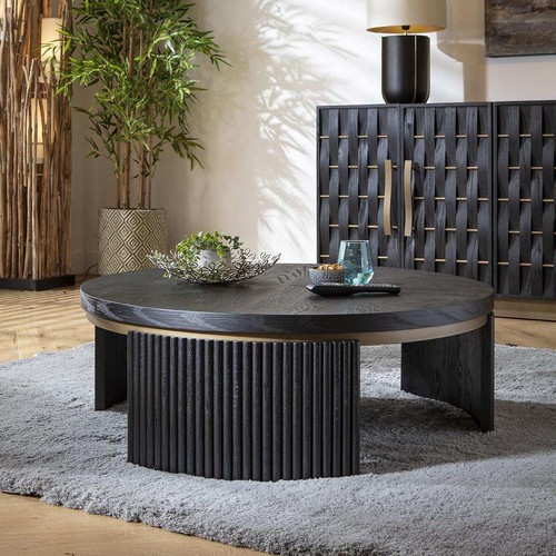 Large modern round - round, coffee