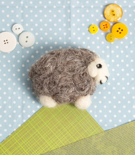 Herdwick sheep needle - sheep, felting