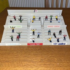 Subbuteo Terrace With Newly Painted Fans