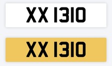 XX1310 Private number plate