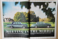 Original CSC 2023 magazine article: JAGUAR S-TYPE 3.4 vs VANDEN PLAS 4 LITRE R