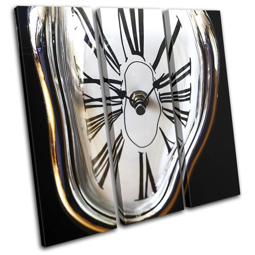 Salvador dali clock surrealism - clock,