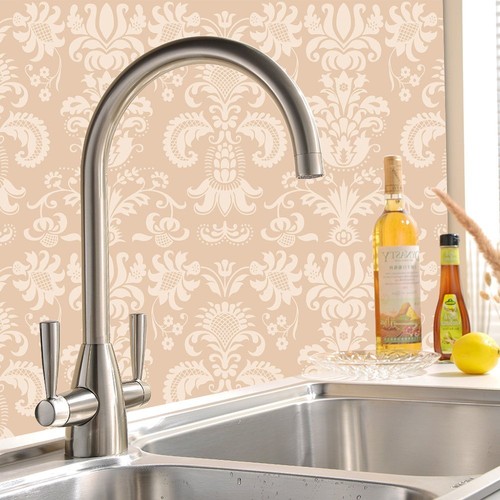 Kitchen tap sink mixer twin - tap,