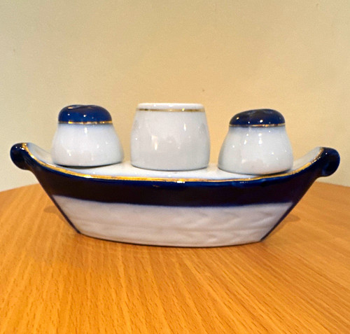Foreign ceramic salt pepper - foreign,