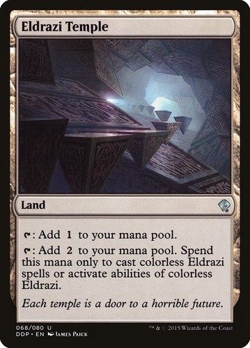 Eldrazi temple duel - eldrazi, decks