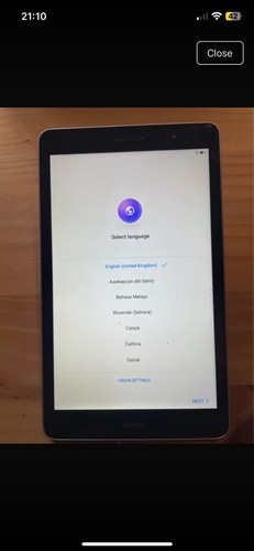 Tablet huawei media pad 0 - tablet,