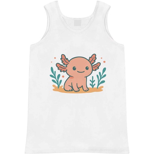 Sitting axolotl adult vest - vest, /