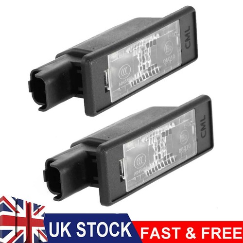 Number plate lamp for - 2x,