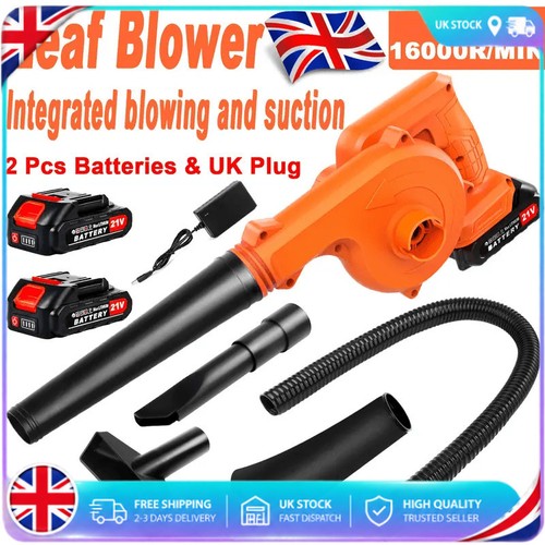 Cordless leaf blower and - leaf,