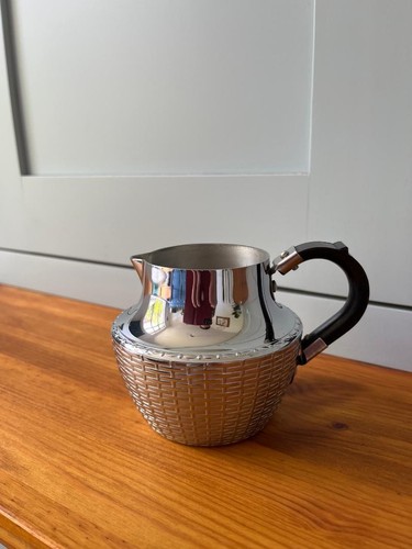 Vintage swan brand metal milk - vintage,