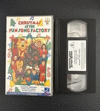 VHS Christmas At The Fun Song Factory Video