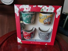 Cath Kidston Snow White Set Of 4 Egg Cups 