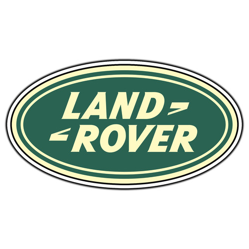 Land rover logo - land, sticker