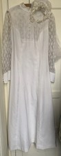 Vintage 1970s Wedding Dress
