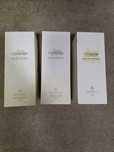 Rare clynelish whiskey empty - rare,