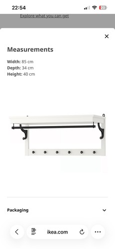 Ikea hemnes hat - and, coat