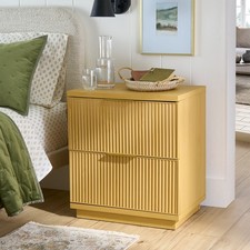 Lillian Fluted 2-Drawer