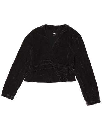 Zara womens wrap velour - wrap,