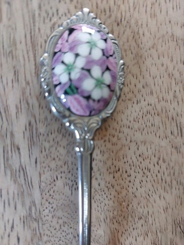 Vintage silver plated - plated, enamel
