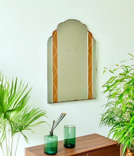 Vintage art deco wall - deco, mirror