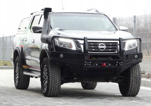 Front steel bumper - front, winch