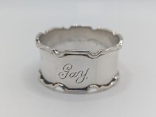 Vintage Castellated Sterling