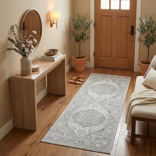 Rug runners for hallways non - rug,