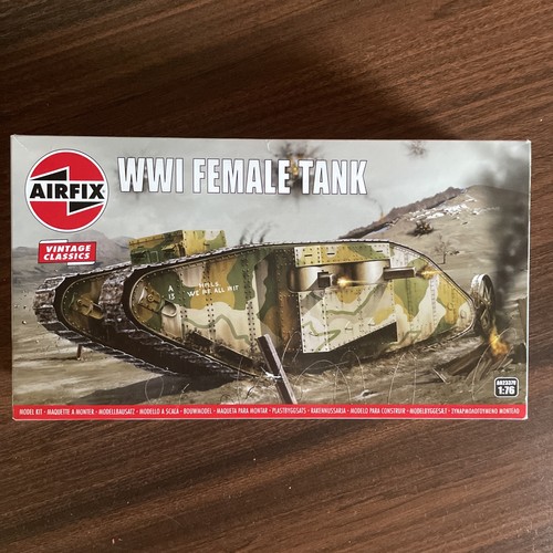 Airfix ww1 female tank 76 - female,