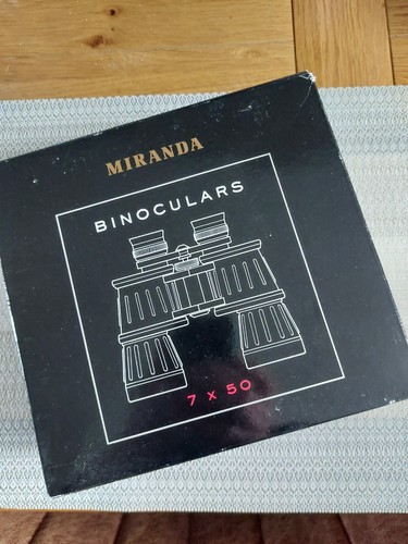 Vintage new miranda binoculars - new,