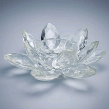 Crystal Glass Lotus Flower