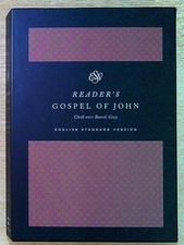 Holy Bible ESV GOSPEL OF JOHN, READER'S EDITION Hardback Book