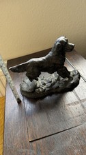 Vintage Dog Figurine – 19cm Length