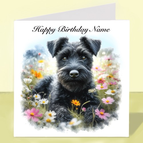 Personalised patterdale - personalised,