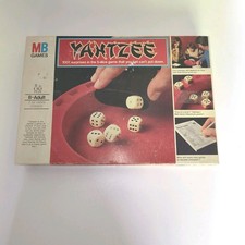 Vintage Yahtzee Dice Game MB Games  Complete Board Game 