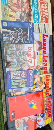 Rugby league programmes - rugby,