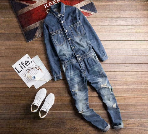 Mens denim jumpsuit - 23,