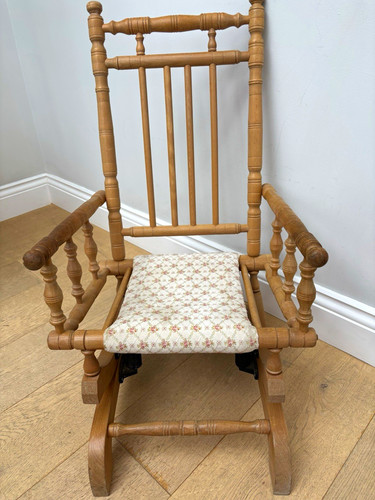 Nursery child wooden rocker - nursery/child,