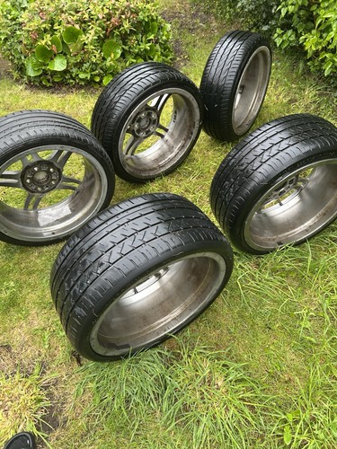 Bmw 19inch aloys with tires - with,