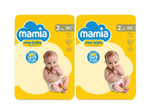 Mamia nappies size pack 2 - nappies,