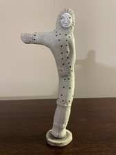 Inuit Carved Whale Lady Inlay