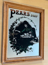 Pears Soap Vintage Pub Mirror - purchased in 1970s.